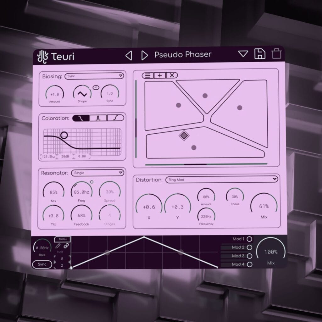 teuri release render, image of the plugin