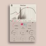 screenshot of the fletcher audio plugin on a solid background