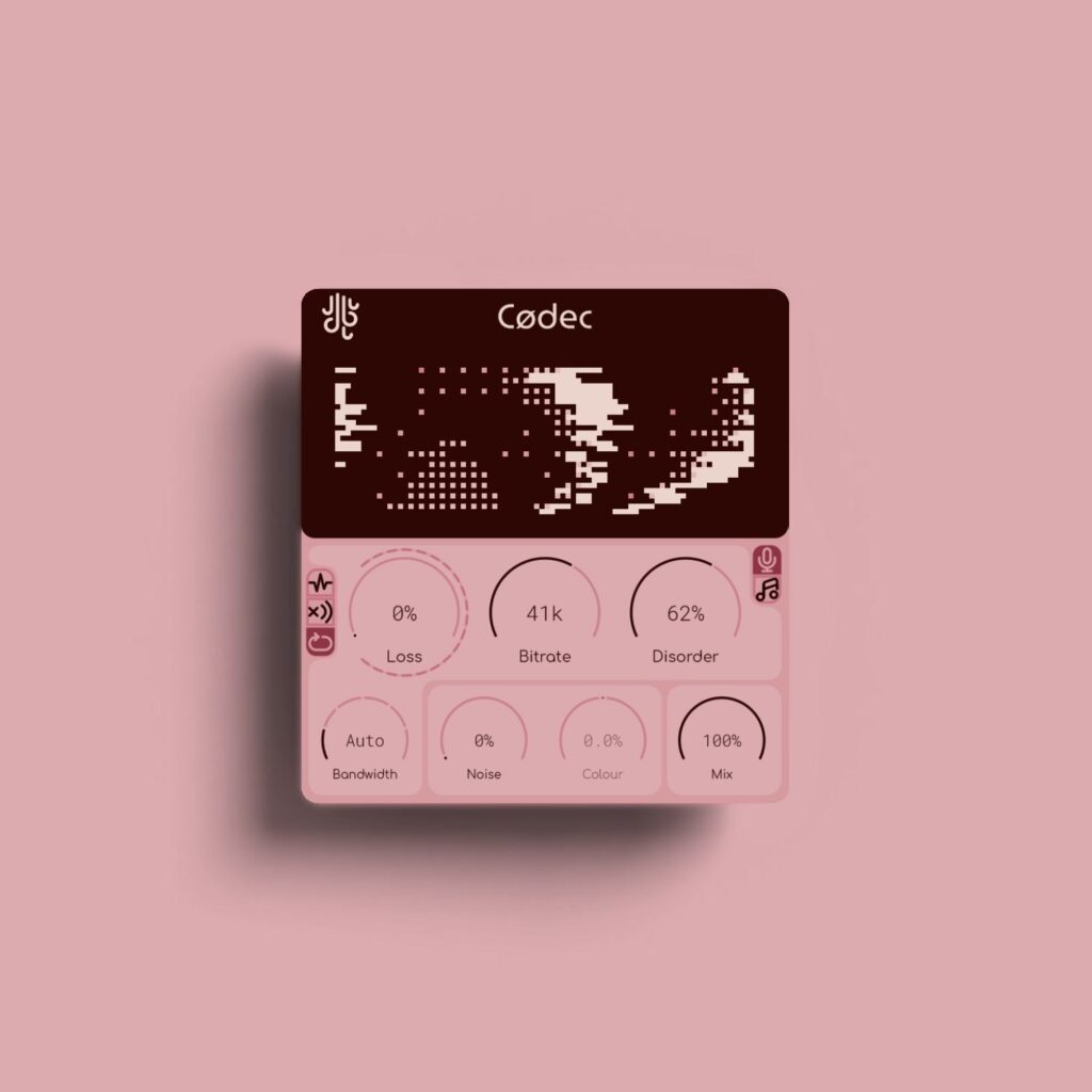 codec plugin screenshot on a solid background with a shadow